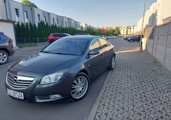 Opel Insignia cena 23900 przebieg: 156787, rok produkcji 2008 z Grudziądz małe 92